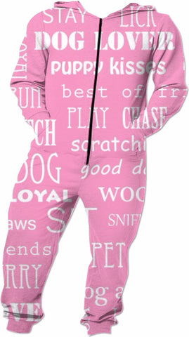 Doggie Dedication Adult Onesie