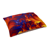 Berry Orange Burst Pet Bed