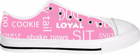 Doggie Dedication Women's Low Top Sneakers