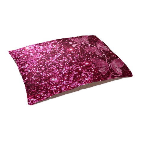 Pretty In Pink Dog Bed