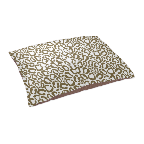Giraffe Print Dog Bed
